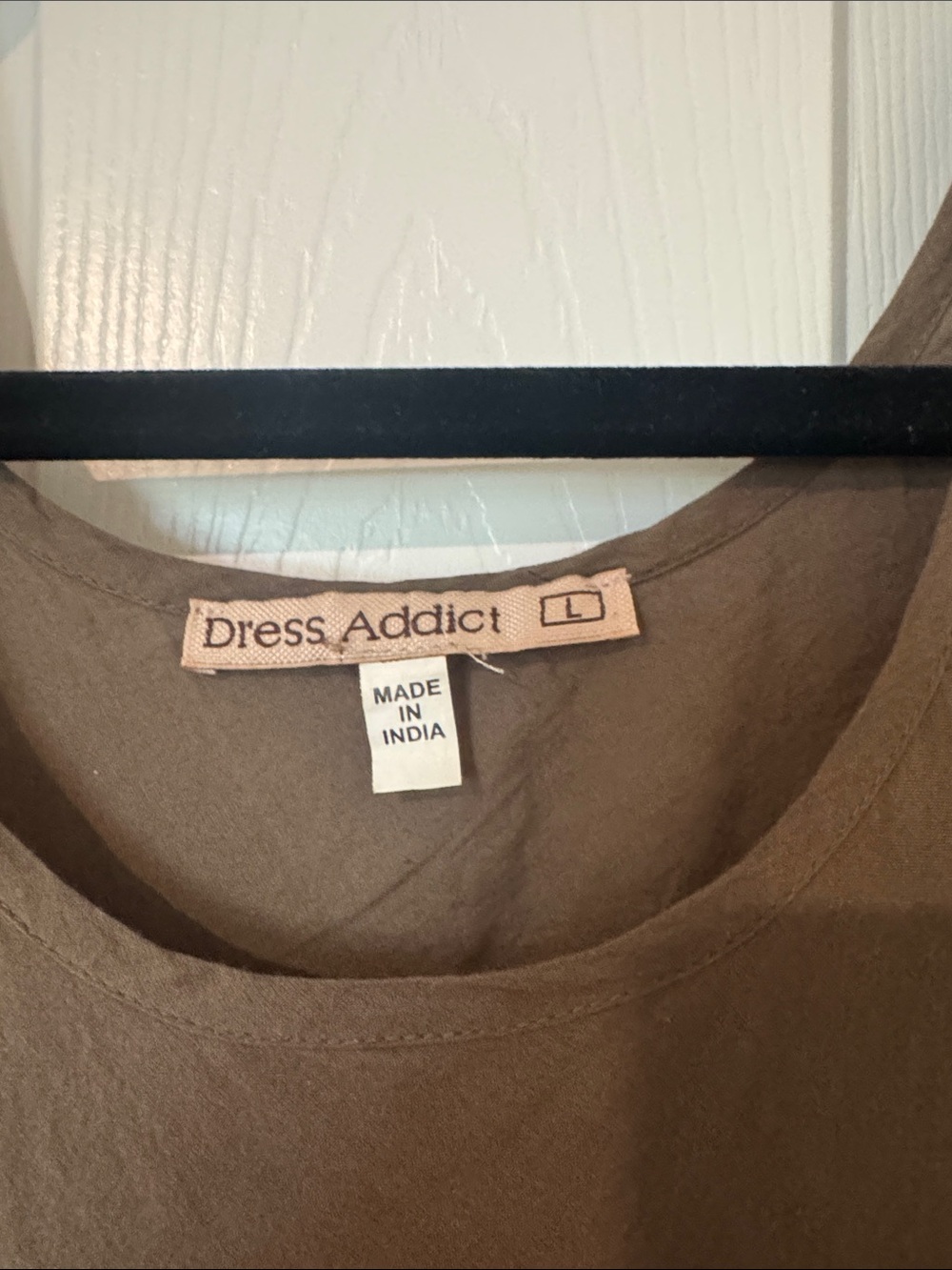 Dress Addict tank dress, cotton, size large - Picture 4 of 7